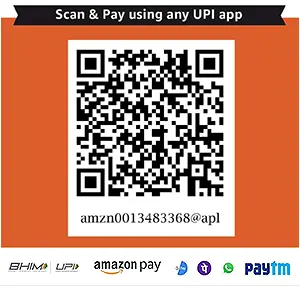 UPI code for Gpay, Phonepe or Paytm